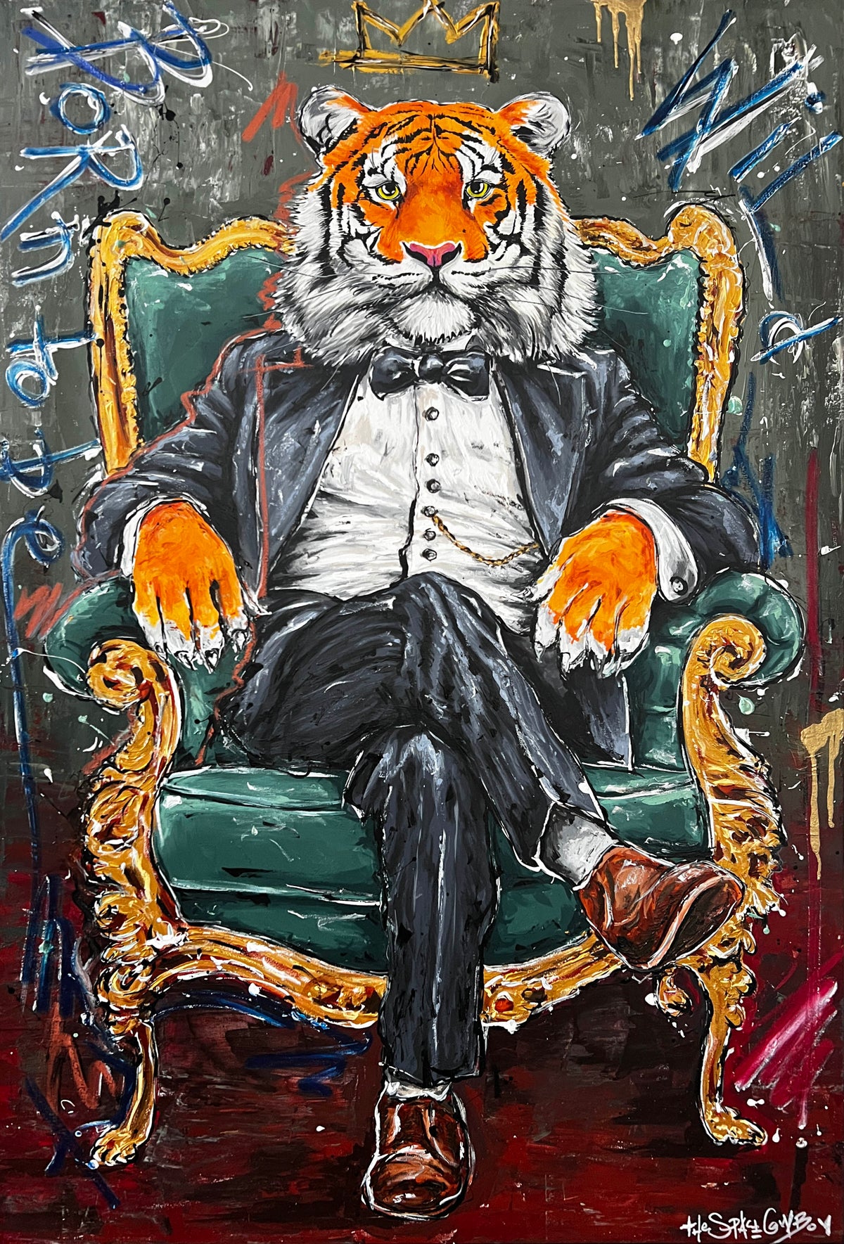 Born to be wild - Green couch