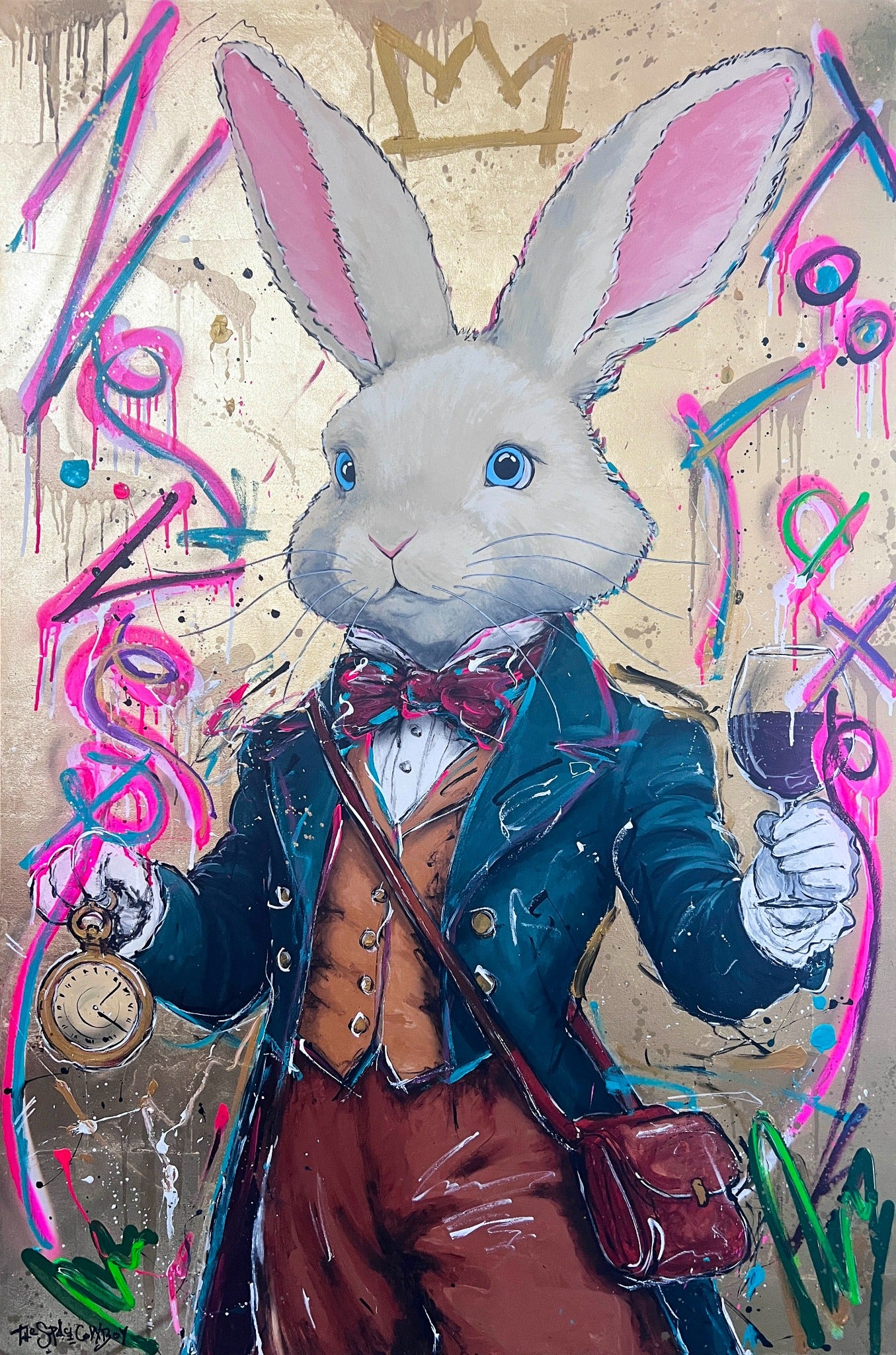 Never Too Late - Gold Leaf Teal Jacket