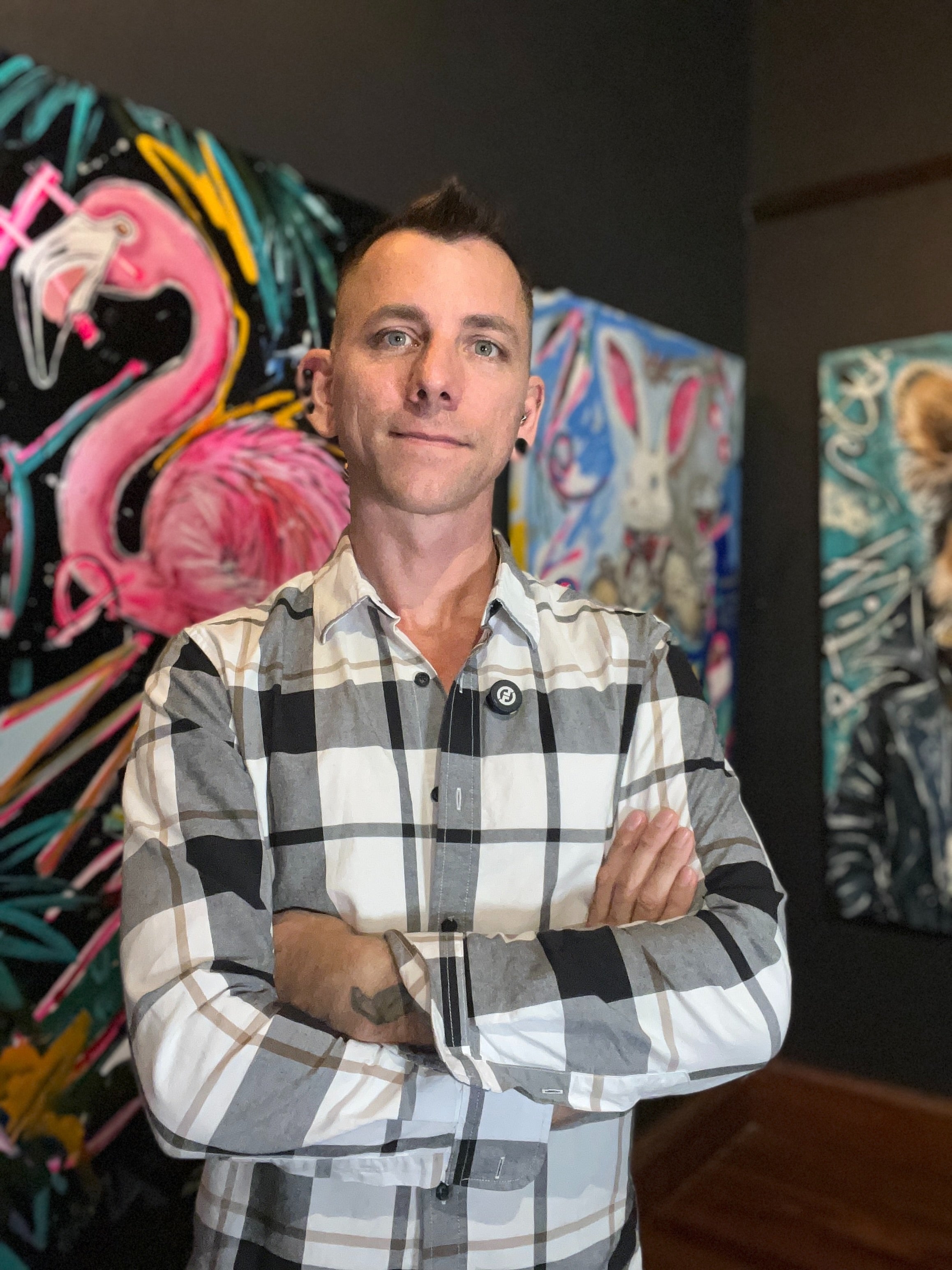 The Space Cowboy artist portrait